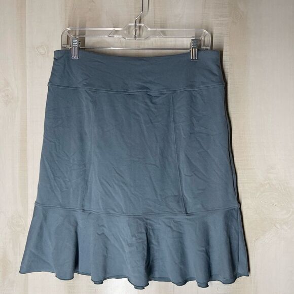 Athleta blue skirt with ruffle, size medium - Picture 14 of 15